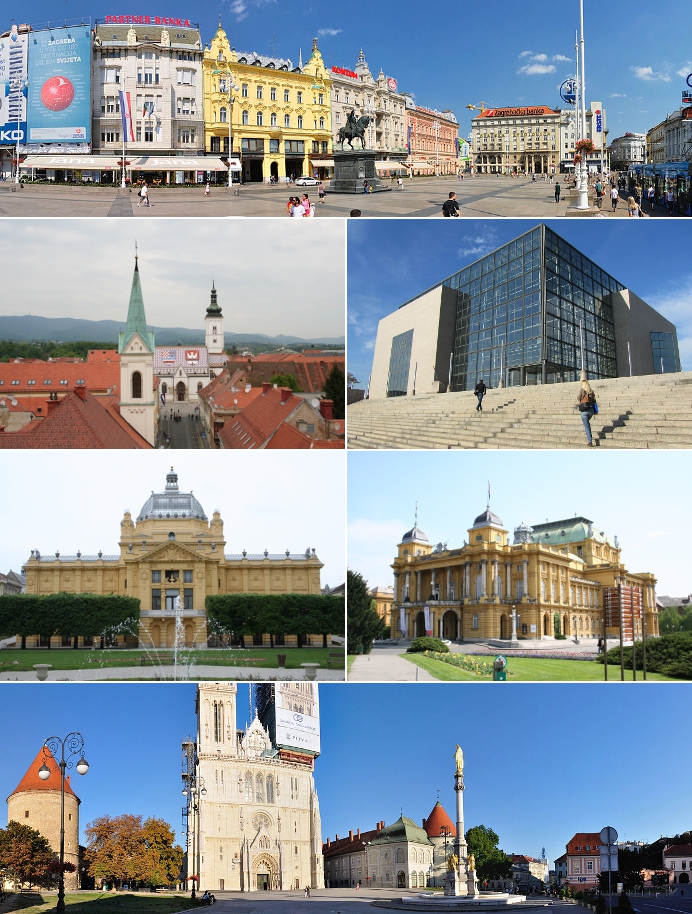 Европа, която се изживява ❤️ Места, които карат сърцето да пътува.... Загреб -Падуа - Верона - Лаго ди Гарда - Сирмионе - Венеция 4 държави и 6 града Едно незабравимо пътуване montage of major zagreb landmarks